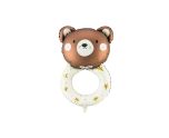 18 x 26" Party Deco Foil Balloon Teddy Rattle