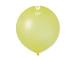 19" Gemar Neon Yellow Latex 25ct