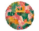 18" Grabo Tropical Jungle Round