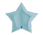 36" Grabo Pastel Blue Star