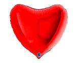36" Grabo Red Heart