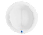 36" Grabo White Round