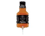 Mini Aged To Perfection Bottle Betallic no valve Foil Balloon