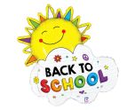 31" Betallic Back To School Sunshine Foil Balloon