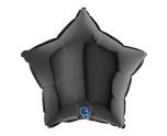 18" Grabo Star Black Foil