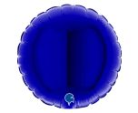 4" Grabo Round Blue Capri Foil