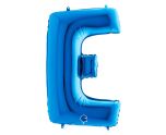 40" Grabo Blue Letter E