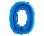 40" Grabo Blue Number 0
