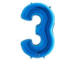 40" Grabo Blue Number 3