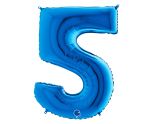 40" Grabo Blue Number 5