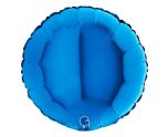18" Grabo Round Blue Foil