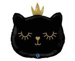 26" Grabo Cat Princess Black Shape