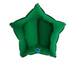 18" Grabo Star Dark Green Foil