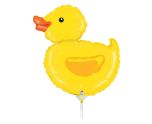Mini Duck Betallic Foil Balloon