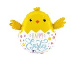 24" Grabo Easter Egg Chick Foil Balloon