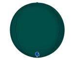 Globe 15" Satin Emerald Green