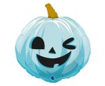 22" Funny Pumpkin Blue