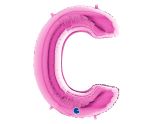 40" Grabo Fuxia Letter C