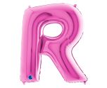 40" Grabo Fuxia Letter R
