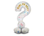 Grabo The Standups - Question Mark Gender Reveal Foil Balloon
