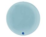 11" Grabo Pastel Blue Globe 4D