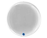 15" Grabo Silver Globe Unpackaged