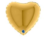4" Grabo Heart Gold 5 Foil