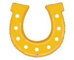 38" Betallic Golden Horseshoe Supershape
