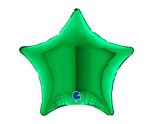4" Grabo Star Green Foil