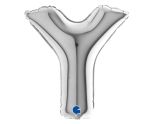 7" Grabo Silver Letter Y