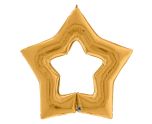 48" Grabo Linky Star Gold Shape