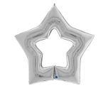48" Grabo Linky Star Silver Shape