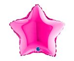 9" Grabo Star Magenta Foil