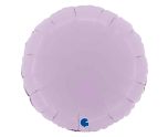 18" Grabo Round Matte Lilac Foil