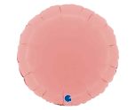 18" Grabo Round Matte Pink Foil
