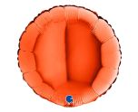 18" Grabo Round Orange Foil