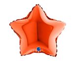9" Grabo Star Orange Foil