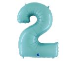 40" Grabo Pastel Blue Number 2