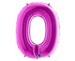 40" Grabo Purple Number 0
