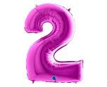 40" Grabo Purple Number 2