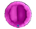 18" Grabo Round Purple Foil