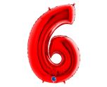 40" Grabo Red Number 6