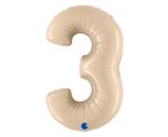 40" Grabo Satin Cream Number 3