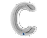 40" Grabo Silver Letter C