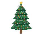 44" Betallic Special Delivery Chirstmas Tree