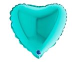 9" Grabo Heart Tiffany Foil