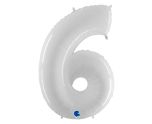 40" Grabo White Fluo Number 6