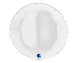 18" Grabo Round White Foil