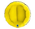 18" Grabo Round Yellow Foil