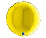 9" Grabo Round Yellow Foil